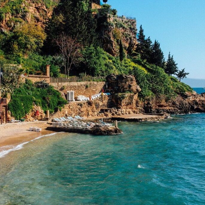 ანტალიის სანაპირო, თურქეთი